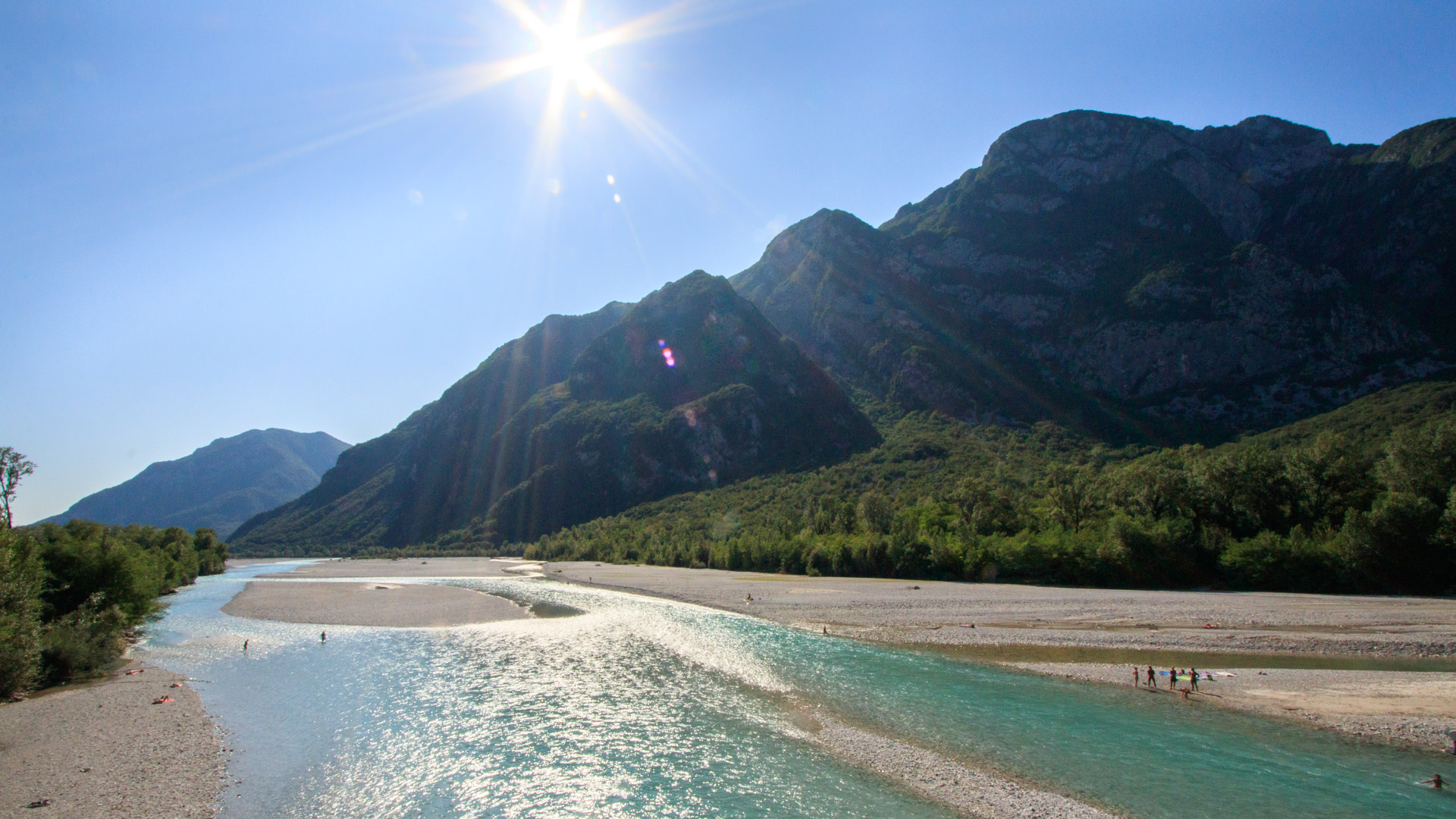Italien - Friaul - Tagliamento Italien - Friaul - Tagliamento